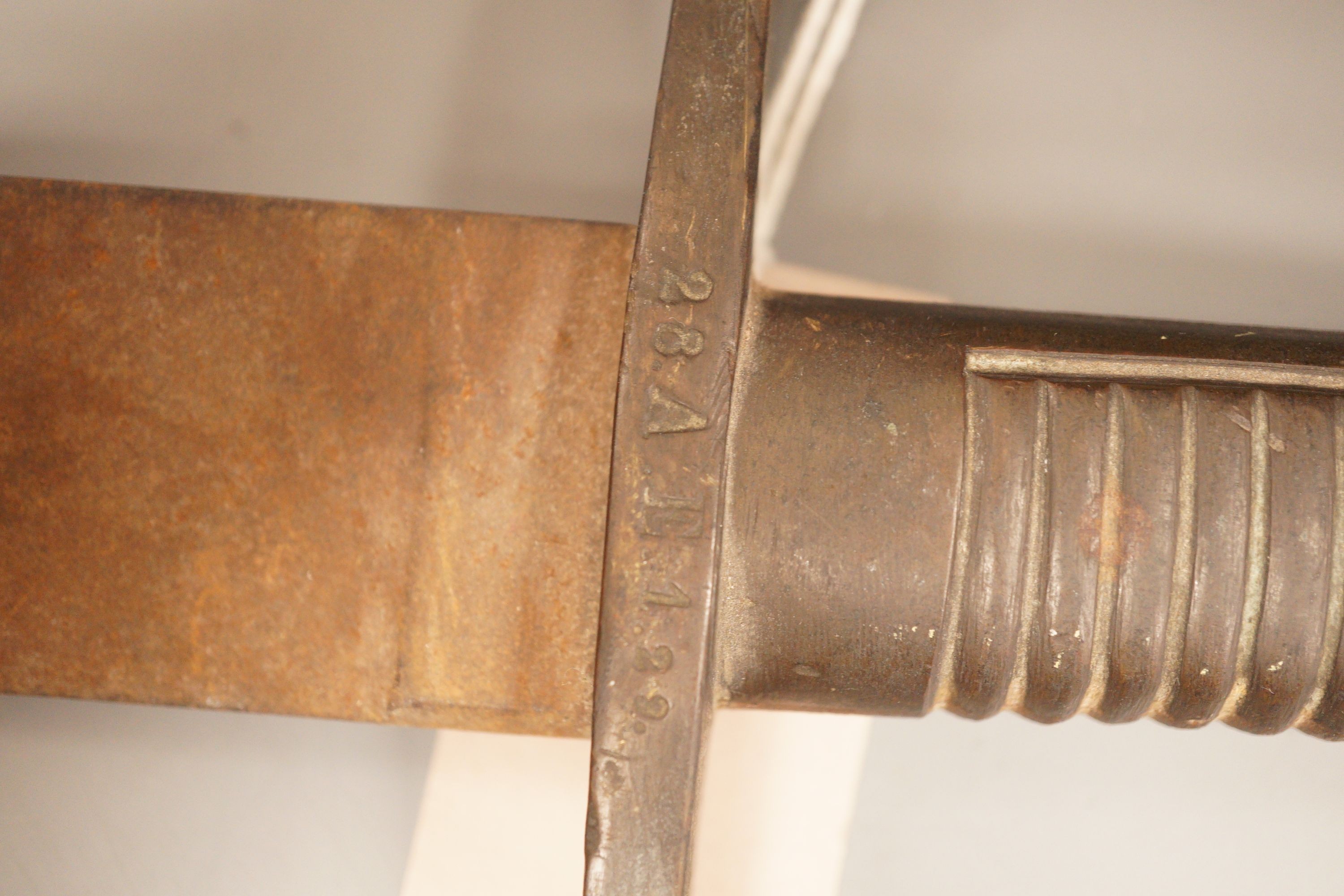 A 19th century German short sword, 63cm
